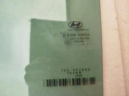 Стекло двери hyundai tucson tl 2015-2021 задн. лев.