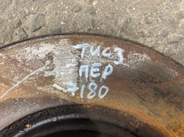Диск тормозной hyundai tucson tl 2015-2021 перед. 