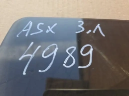 Стекло двери mitsubishi asx ga 2010-2023 задн. лев.