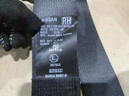 Ремень безопасности nissan qashqai j11 2013-2021 перед. прав.