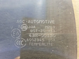 Стекло двери mitsubishi asx ga 2010-2023 задн. лев.